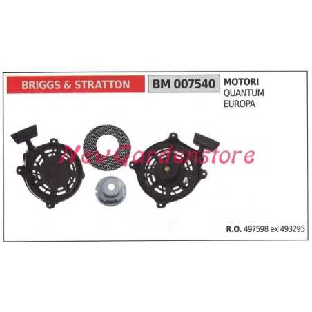 Start-up BRIGGS & STRATTON lawn mower engine lawn mower 007540 | NewgardenParts.com
