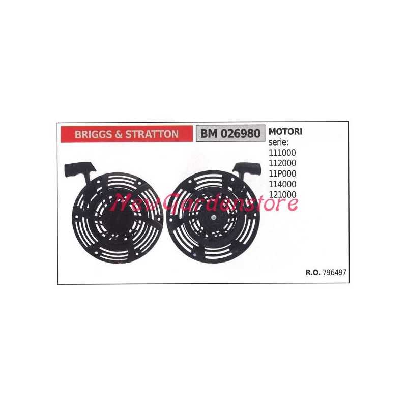 BRIGGS & STRATTON motor cortacésped cortacésped de arranque 026980