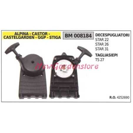 Start CASTELGARDEN engine brushcutter star 22 26 hedge trimmer 008184 | NewgardenParts.com