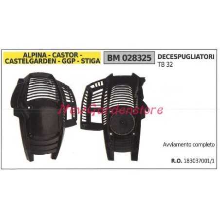 Start CASTELGARDEN brushcutter motor TB 32 028325 | NewgardenParts.com