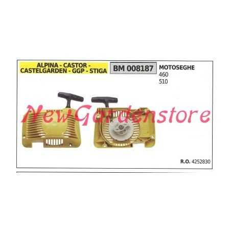 Start CASTELGARDEN chainsaw motor 460 510 008187 4252830 | NewgardenParts.com