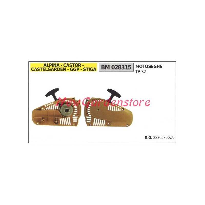 Start CASTELGARDEN chainsaw engine TB 32 028315