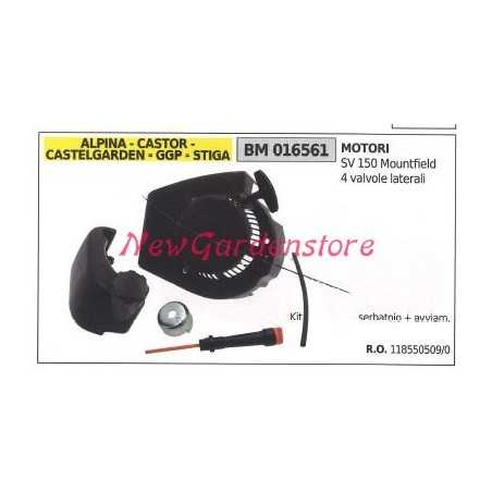 Start CASTELGARDEN engine lawnmower mower sv150 016561 | NewgardenParts.com