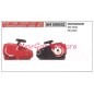Start-up CHINA chainsaw engine ZM 2500 PN 2500 009532