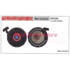 Inbetriebnahme CHINA Rasenmähermotor Rasenmäher LA 186 DIESEL 014333 | NewgardenParts.com