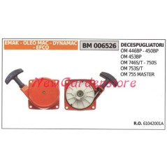 EMAK brushcutter OM 446BP 450BP engine start 006526 | NewgardenParts.com