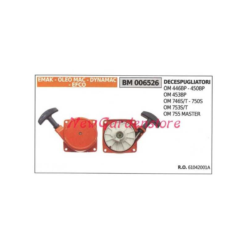 EMAK brushcutter OM 446BP 450BP engine start 006526