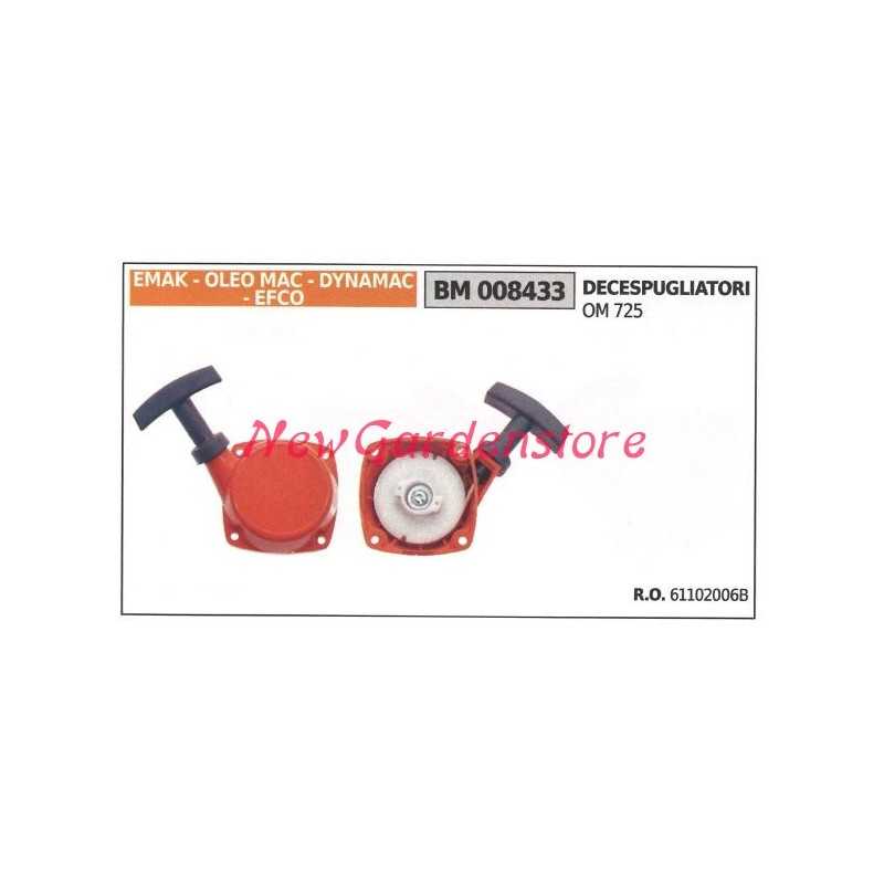 Inbetriebnahme EMAK Bürstenmäher OM 725 Motor 008433
