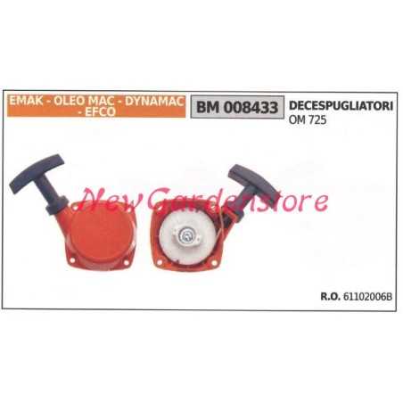 Start-up EMAK brushcutter OM 725 motor 008433 | NewgardenParts.com