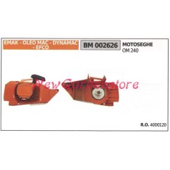 Start-up EMAK chainsaw motor OM 240 002626 | NewgardenParts.com