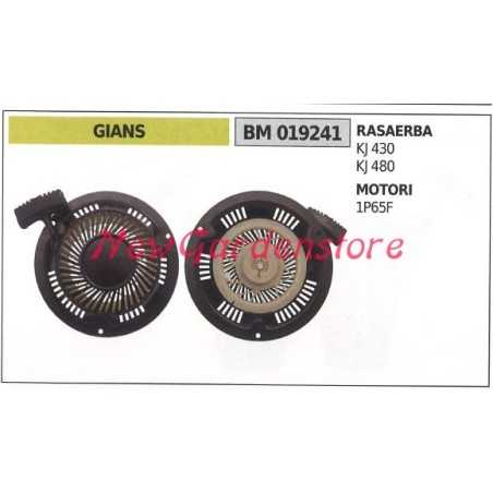 Inbetriebnahme GIANS Rasenmähermotor Rasenmäher KJ 430 480 019241 | NewgardenParts.com