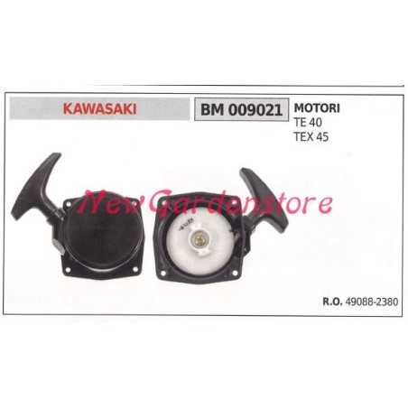 Arranque del motor de la desbrozadora KAWASAKI TE 40 TEX 45 009021 | NewgardenParts.com