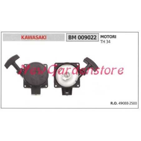Starting KAWASAKI brushcutter motor TH 34 009022 | NewgardenParts.com