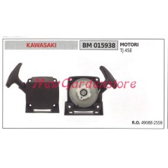 Engine start KAWASAKI brushcutter TJ 45E 015938