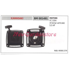 Starten von KAWASAKI Rasenmähermotor Rasenmäher FC 150V 001491 | NewgardenParts.com
