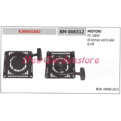 Messa in moto KAWASAKI motore rasaerba tosaerba tagliaerba FC 180V 006512 | NewgardenParts.com