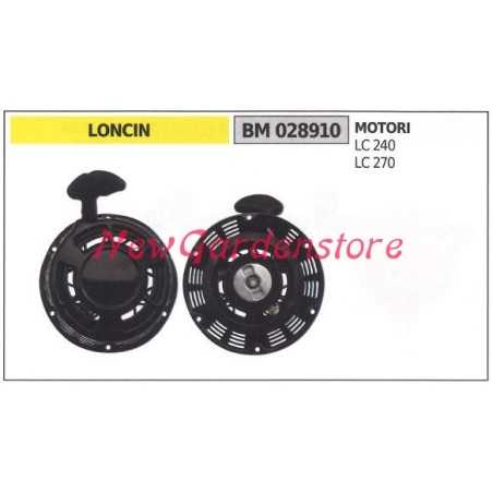 Starting up the LONCIN lawn mower motor LC 240 270 028910 | NewgardenParts.com