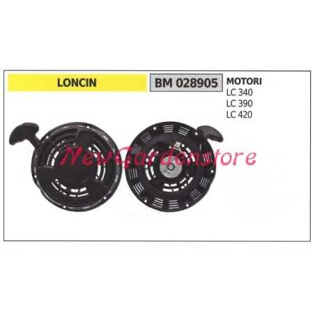 Starting up LONCIN lawn mower motor LC 340 390 420 028905 | NewgardenParts.com