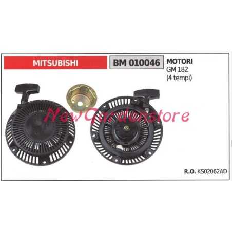 Starting MITSUBISHI motor cultivator engine GM 182 010046 | NewgardenParts.com