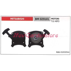 Démarrage du moteur MITSUBISHI pour taille-haie TL 48FD 029101