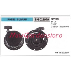 Starting SUBARU lawn mower engine lawn mower EY 15 3.5 HP 011979