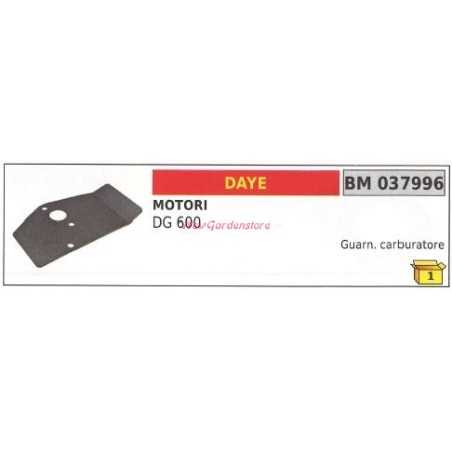 Fuel gasket DAYE lawn mower mower DG 600 037996 | NewgardenParts.com