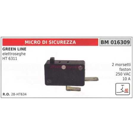 Micro interrupteur de sécurité GREEN LINE scie électrique HT 6311 016309 | NewgardenParts.com