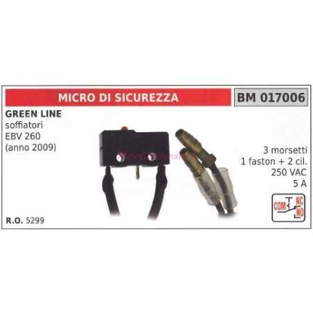 Microinterruptor de seguridad GREEN LINE soplador EBV 260 (2009) 017006 5299 | NewgardenParts.com