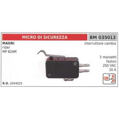 MAORI micro interrupteur de sécurité rider MP 824M inverseur 035013 | NewgardenParts.com
