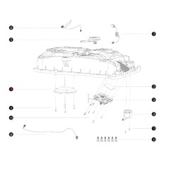 ORIGINAL BLUEBIRD Mähroboter AB12.02.00.0115 GNSS-Antennenmodul i108E | NewgardenParts.com