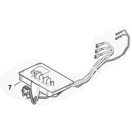MSA60 CHAINSAW STARTER ELECTRIC MODULE ORIGINAL STIHL MA040071000 | NewgardenParts.com