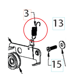 SPRING 532434859 ORIGINAL HUSQVARNA | NewgardenParts.com