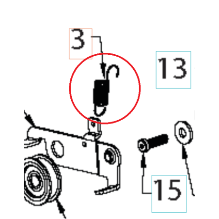SPRING 532434859 ORIGINAL HUSQVARNA | NewgardenParts.com
