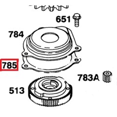 Guarnizione originale motore rasaerba tagliaerba BRIGGS & STRATTON 692352 | NewgardenParts.com