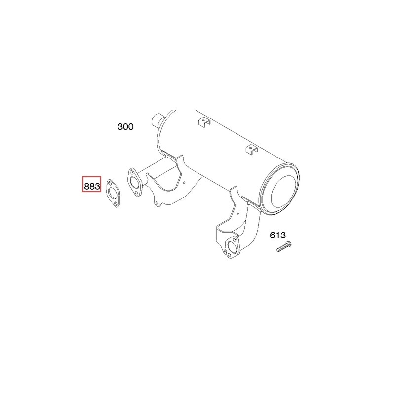 Original BRIGGS & STRATTON Rasenmähermotordichtung 807326