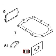 Original BRIGGS & STRATTON Rasenmähermotordichtung | NewgardenParts.com