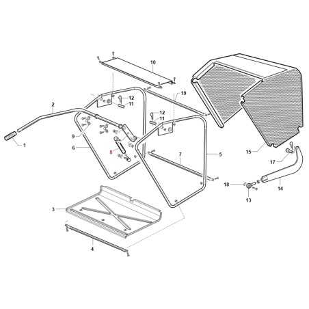 Gas spring tractor models GTM GSM ORIGINAL GIANNI FERRARI BFB 00111990126 | NewgardenParts.com