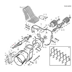 Molla a tazza 31.7X20.4X0.4 TURBO1 ORIGINALE GIANNI FERRARI 00.48.01.0021 | NewgardenParts.com