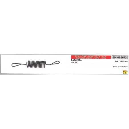 ASIA Lawnmower LTV 140 throttle spring 014673 | NewgardenParts.com