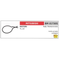 Ressort d'arrêt de poulie de démarrage pour débroussailleuse MITSUBISHI TL23 | NewgardenParts.com