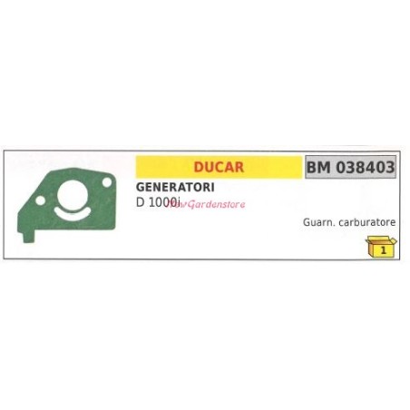 Guarnizione carburatore DUCAR generatore D 1000i 038403 | NewgardenParts.com