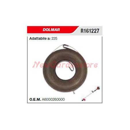 DOLMAR brushcutter starter spring 225 R161227 | NewgardenParts.com