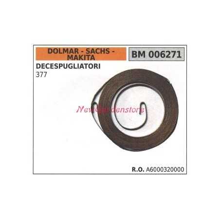 DOLMAR brushcutter starter spring 377 006271 | NewgardenParts.com