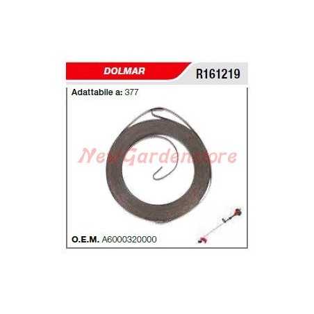 DOLMAR brushcutter starter spring 377 R161219 | NewgardenParts.com