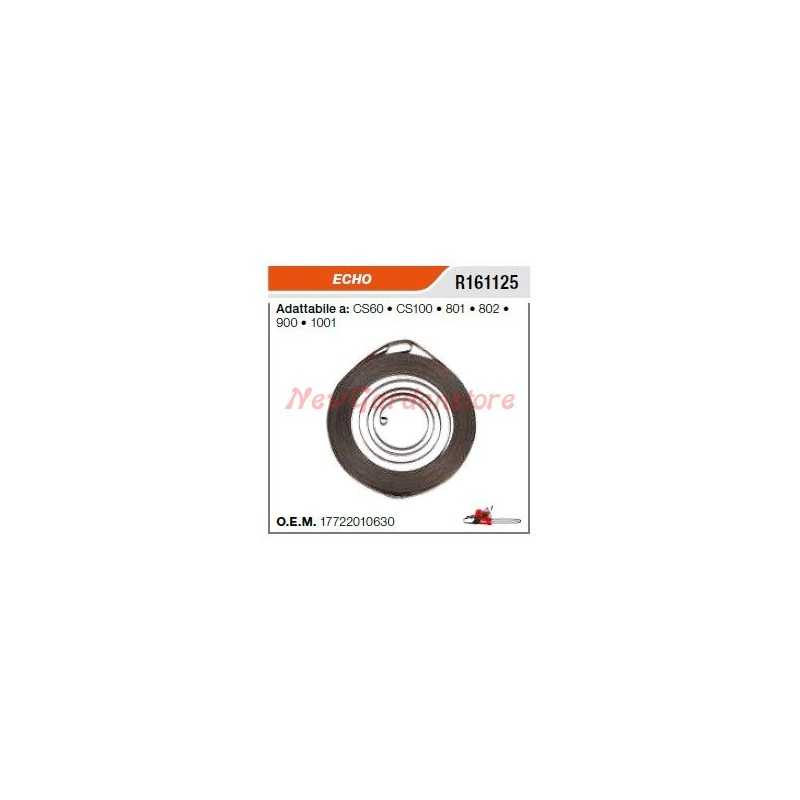 Molla avviamento ECHO motosega CSS60 100 801 802 900 1001 R161125