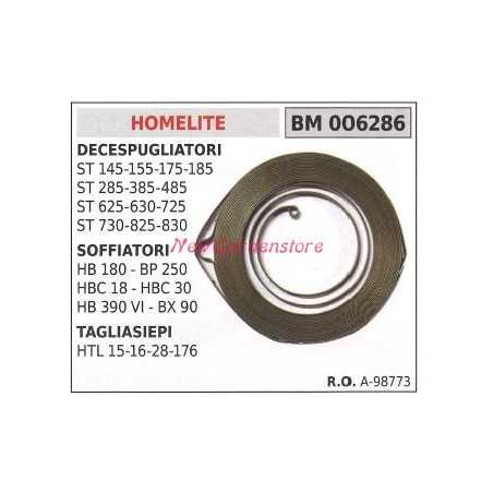 Muelle de arranque HOMELITE para desbrozadora ST 145 155 175 185 285 006286 | NewgardenParts.com