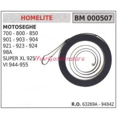 HOMELITE starter spring for chain saw 700 800 850 901 903 904 921 923 924 000507 | NewgardenParts.com