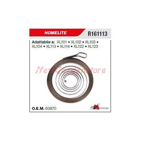 Muelle de arranque HOMELITE XL101 102 103 104 113 114 122 123 R161113 | NewgardenParts.com