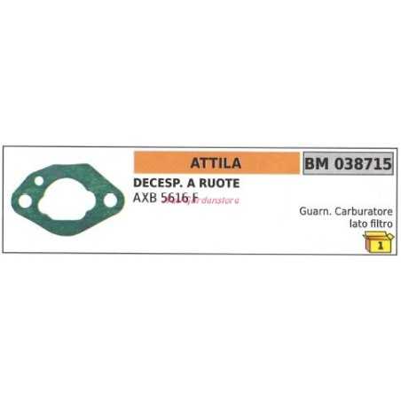 Carburettor gasket filter side ATTILA brushcutter AXB 5616F 038715 | NewgardenParts.com