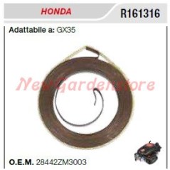 Muelle de arranque HONDA para desbrozadora GX35 R161316 | NewgardenParts.com